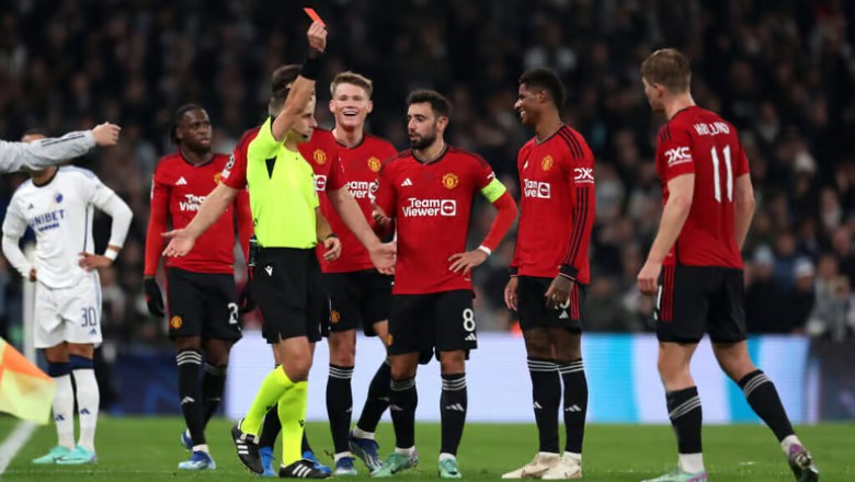 Rashford thoát án phạt ‘nguội’ dù nhận thẻ đỏ trực tiếp tại Champions League - Ảnh 1