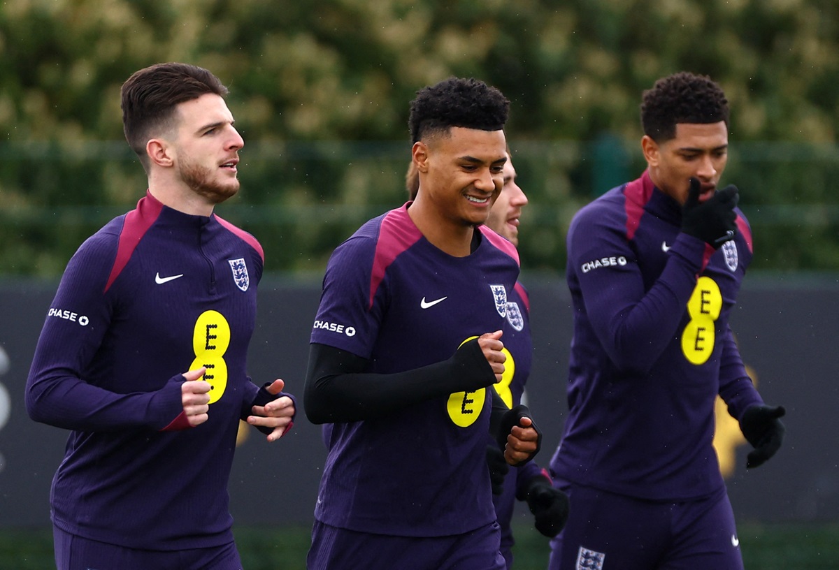 Declan Rice sẽ đeo băng thủ quân ĐT Anh ở trận giao hữu gặp Bỉ - Ảnh 1