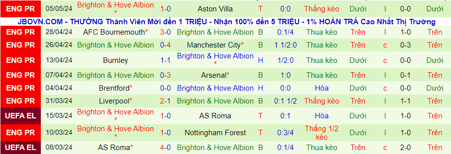 Nhận định Newcastle vs Brighton, 21h00 ngày 11/5 - Ảnh 1