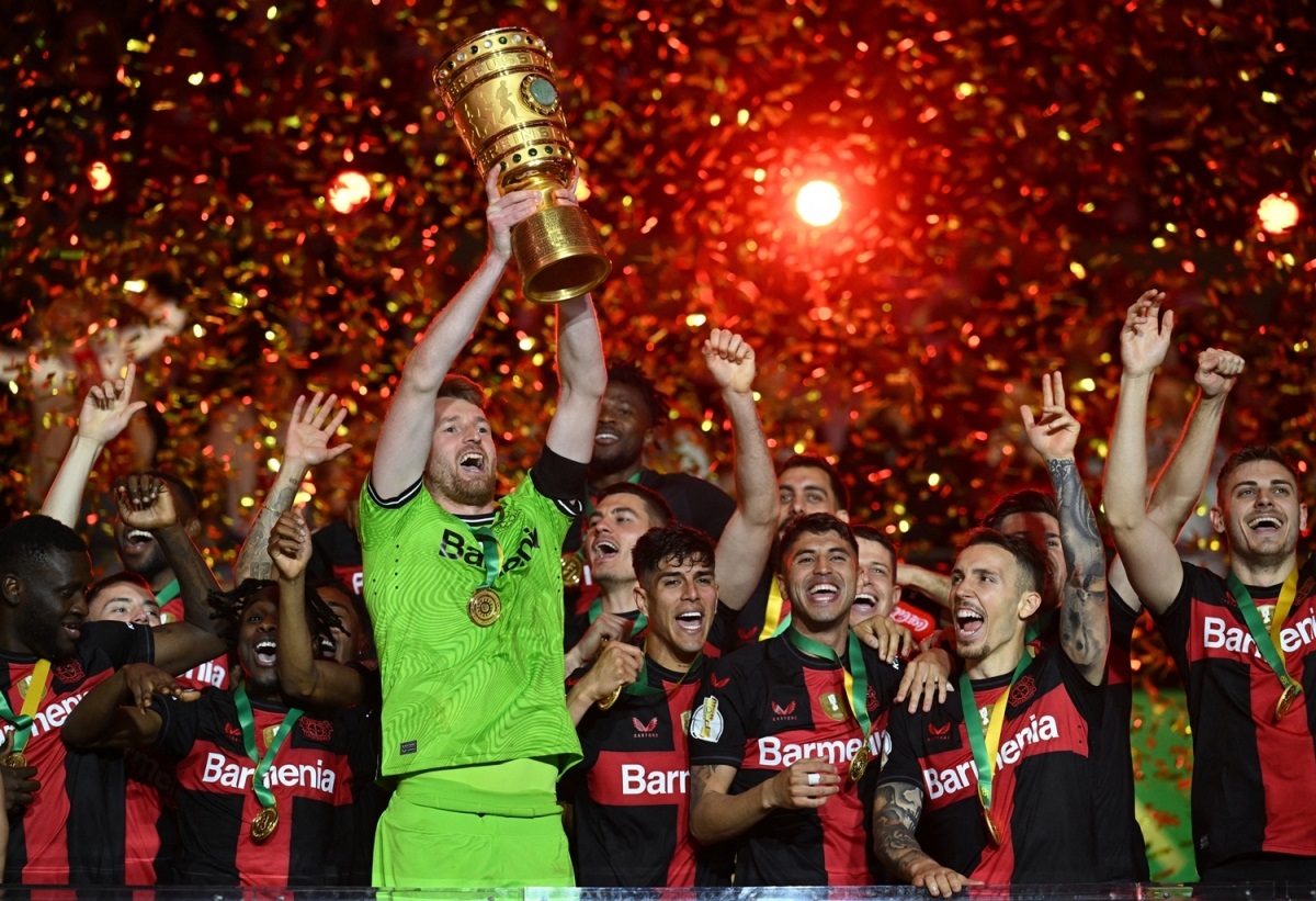 Kết quả bóng đá hôm nay 26/5: Leverkusen vô địch Cúp quốc gia Đức - Ảnh 1
