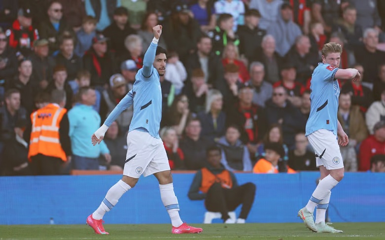 Man City ngược dòng vào bán kết FA Cup - Ảnh 1