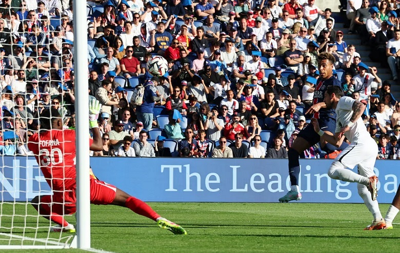 Thắng tối thiểu Angers, PSG vô địch Ligue 1 trước 6 vòng - Ảnh 1