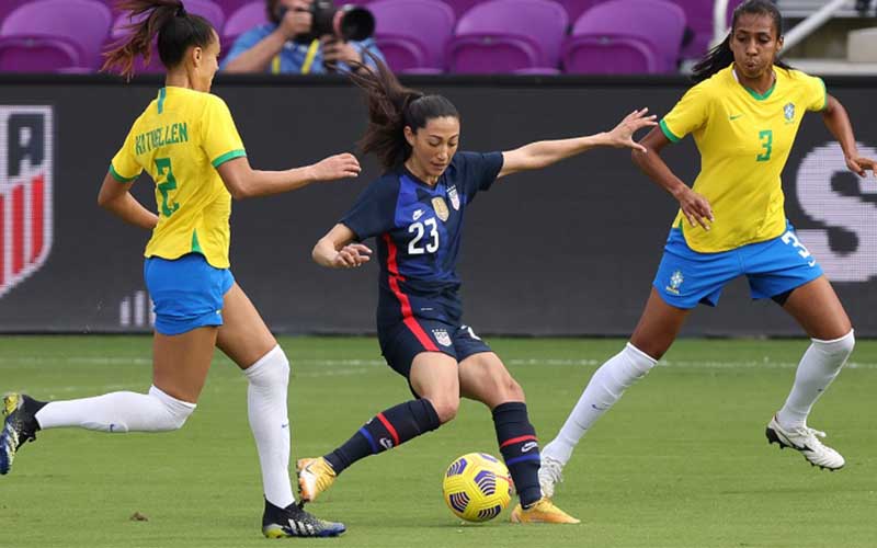 Nhận định, Soi kèo Nữ Mỹ vs Nữ Brazil 9h30 ngày 9/4: Cơn mưa bàn thắng - Ảnh 1