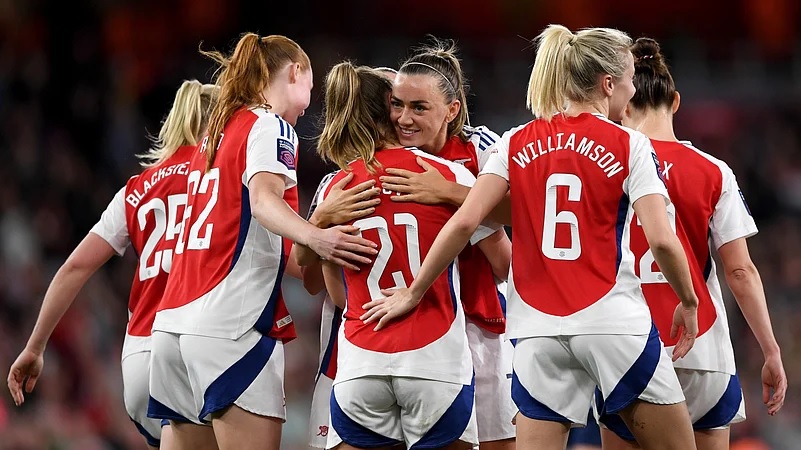 Kết quả bóng đá hôm nay 16/4: Arsenal nữ hủy diệt Leicester nữ - Ảnh 1