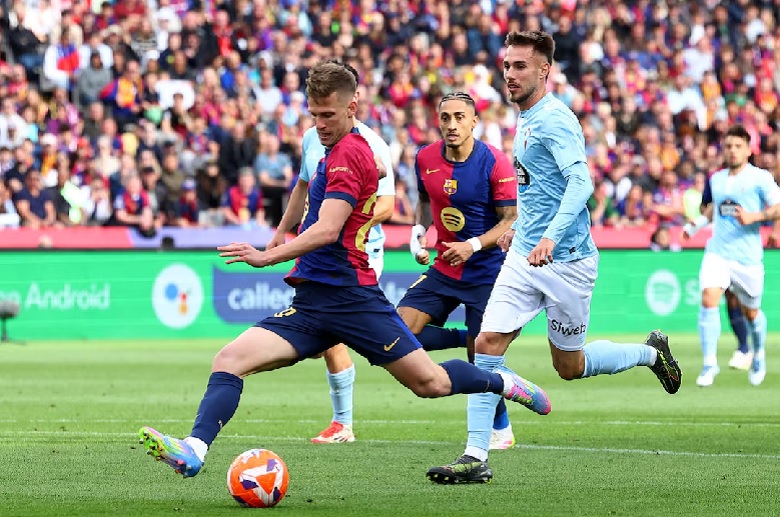 Ngược dòng đánh bại Celta Vigo, Barcelona tiến gần ngôi vương La Liga - Ảnh 1