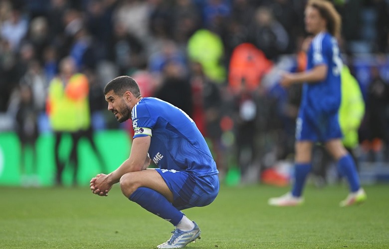 Leicester tiếp bước Southampton xuống hạng Nhất - Ảnh 1
