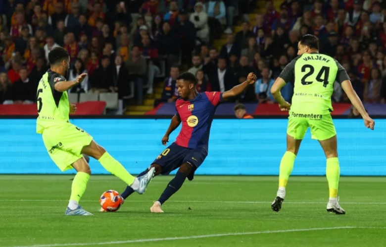 Barcelona đi vào lịch sử La Liga với 40 cú sút trong một trận đấu - Ảnh 1