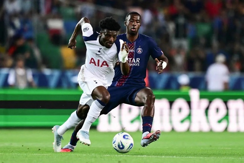 Dẫn trước 2-0, Tottenham ôm hận trước PSG ở Siêu Cúp châu Âu 2025 - Ảnh 1