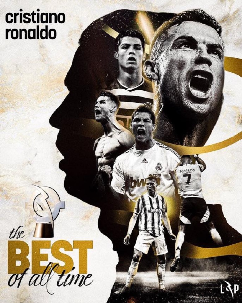 Ronaldo nhận giải ‘Cầu thủ xuất sắc nhất mọi thời đại’ - Ảnh 1