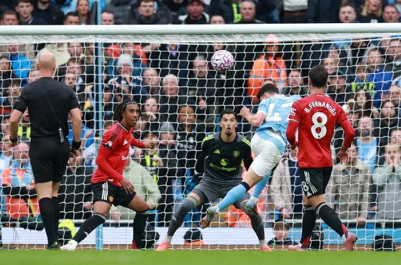 Man City nghiền nát MU ở derby Manchester - Ảnh 1