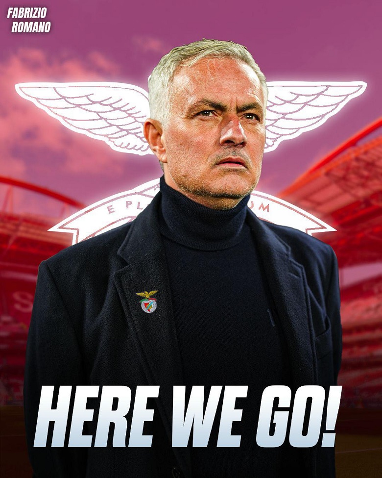 Mourinho trở lại Bồ Đào Nha, ký hợp đồng 2 năm với Benfica - Ảnh 1