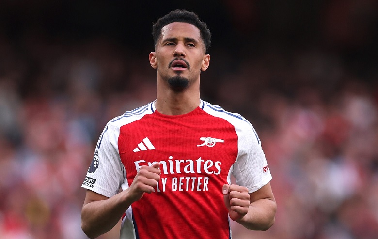 Arsenal chuẩn bị ‘trói chân’ Saliba thêm 4 năm - Ảnh 1