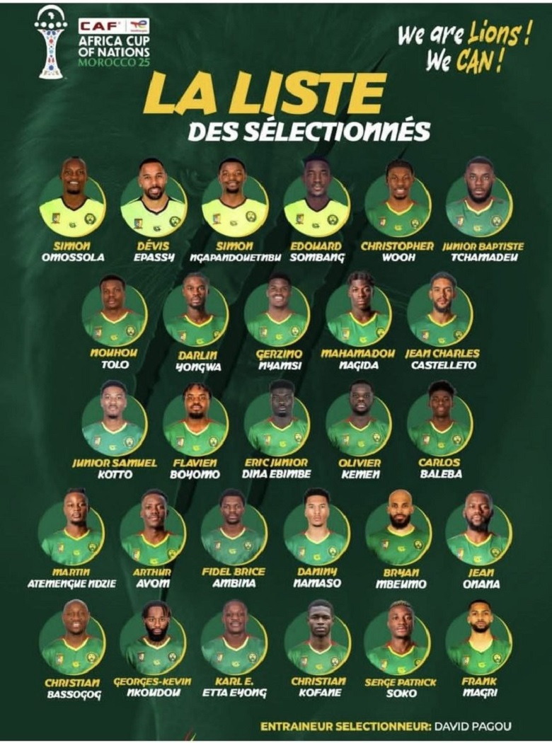 Onana bất ngờ bị loại khỏi danh sách ĐT Cameroon dự CAN 2025 - Ảnh 2