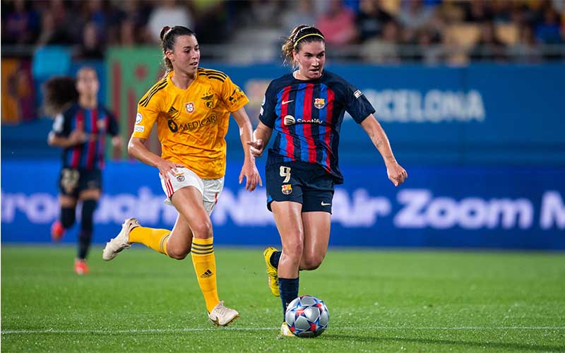 Nhận định, Soi kèo Nữ Barcelona vs Nữ Benfica 0h45 ngày 11/12: Đôi công hấp dẫn - Ảnh 1