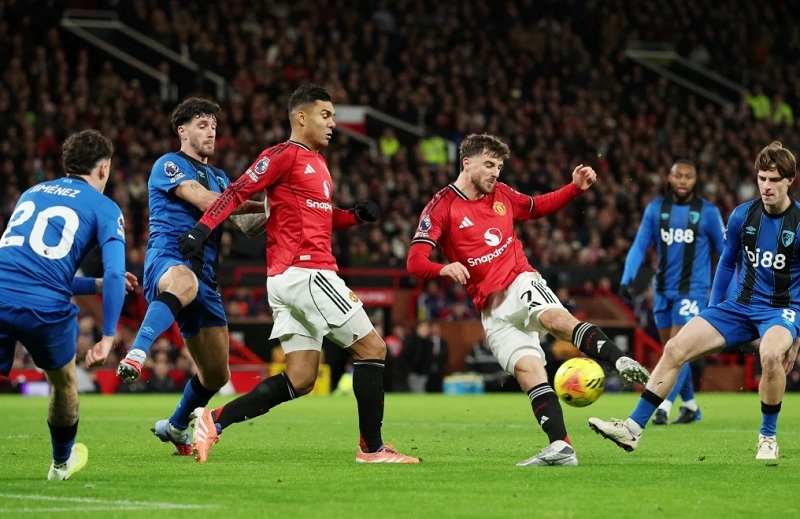 MU hòa điên rồ 4-4 trước Bournemouth - Ảnh 1