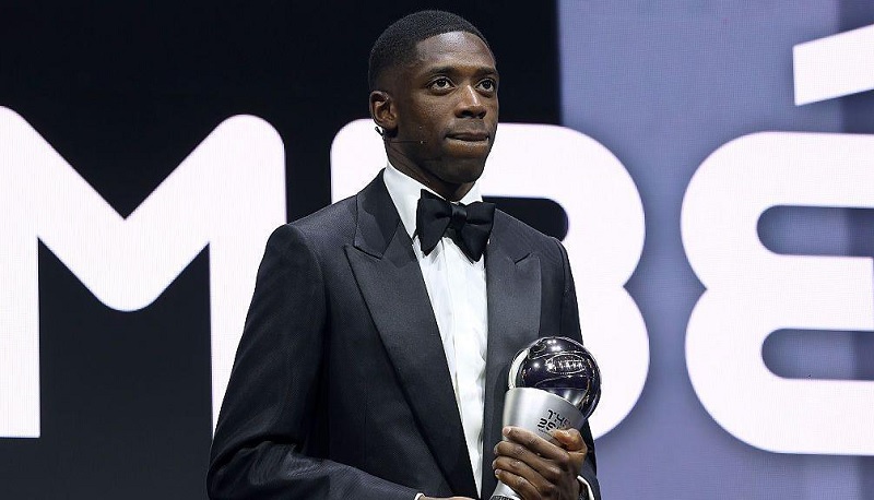 Dembele vượt Yamal và Mbappé, giành giải FIFA The Best 2025 - Ảnh 1