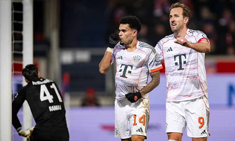 Kane tạo cột mốc lịch sử tại Bundesliga - Ảnh 1