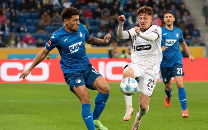 Nhận định, Soi kèo Hoffenheim vs St. Pauli 21h30 ngày 28/2: Thử thách cho khách - Ảnh 1