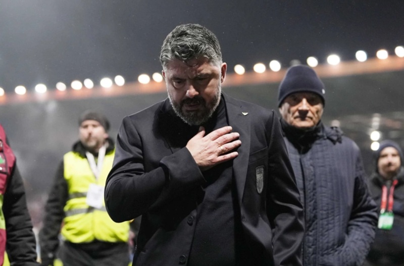 Gennaro Gattuso từ chức HLV trưởng ĐT Italia - Ảnh 1