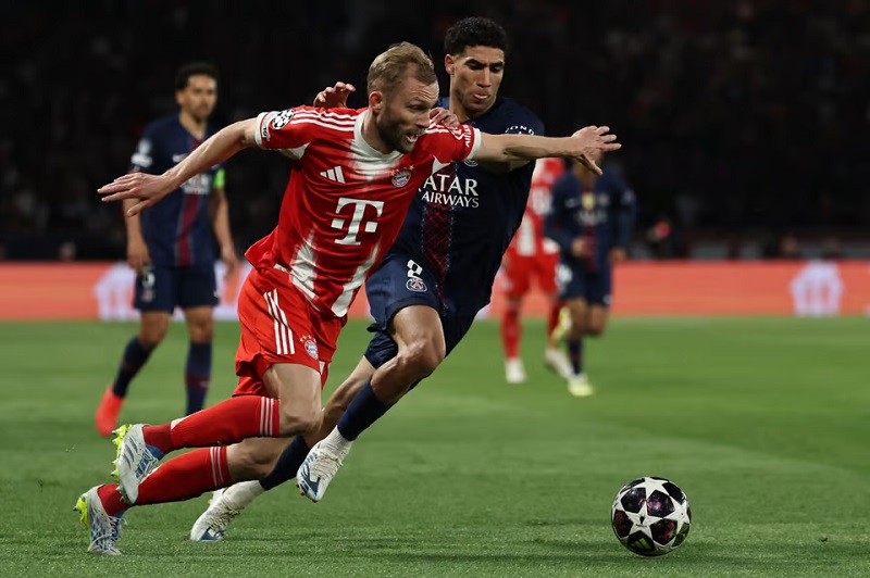 PSG mất Hakimi trước trận tái đấu Bayern Munich - Ảnh 1
