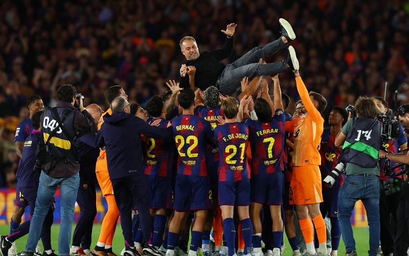 Barcelona kiếm bộn tiền nhờ chức vô địch La Liga - Ảnh 1