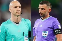 UEFA giữ lại 2 trọng tài người Anh tai tiếng ở EURO 2024