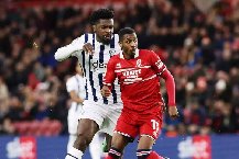 Nhận định, Soi kèo West Brom vs Middlesbrough 03h00 ngày 17/01: Khải hoàn đất khách