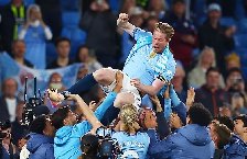 De Bruyne tạo cột mốc đặc biệt trong trận đấu cuối cùng tại Etihad